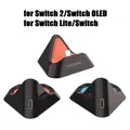 Dock di ricarica per Switch 2/Switch/Switch OLED/Lite Supporto di ricarica portatile con porta di ricarica USB tipo C Docking Station