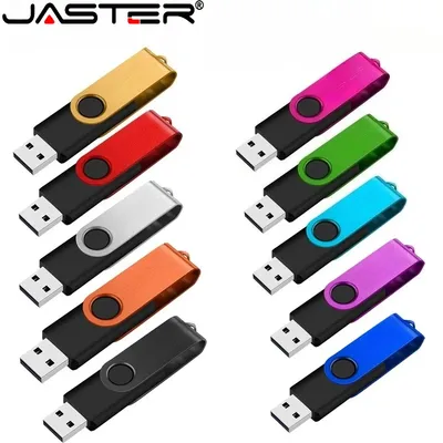 Typ C 2 IN 1 USB-Flash-Laufwerk 128 GB 64 GB USB-C Pen Drive32G Drehbarer Memory Stick Hochgeschwindigkeits-USB-Stick für Laptop Smart IPhone Image