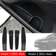 Per Tesla Model Y 2025 Juniper Porta di lancio Scatola di immagazzinaggio laterale Anteriore Modello posteriore 3 porte Vassoio organizzatore di immagazzinaggio Accessori da viaggio