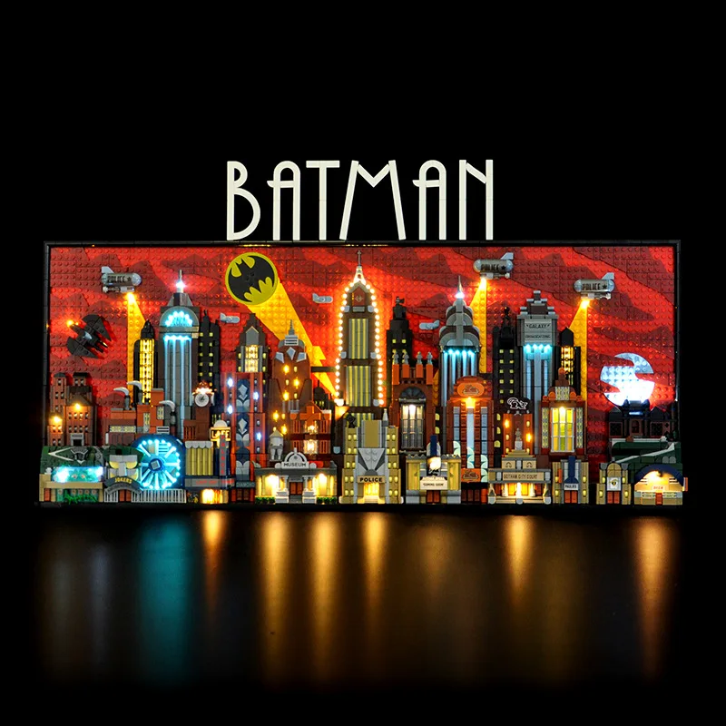 LYBMTWF LED-Beleuchtungsset, kompatibel mit Lego 76271, The Animated Series Gotham City Blocks (Modellsteine NICHT im Lieferumfang enthalten) Image