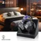 1pc Automatic Watch Winder 3 Slots 2 Modes USB Cable Power Watch Winders For Men Women PU Leather Soft Watch Pillow Watch Winder