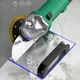 Smusso da 45 gradi Tipo 100 Supporto per smerigliatrice angolare Taglio di piastrelle in ceramica metallica 45 ° Staffa per taglio angolare per smussatura piastrelle angolare