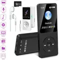 Lettore MP3 Bluetooth portatile Altoparlanti musicali HIFI MP4 Media Registratore radio FM Ricarica USB Tasca Sport Corsa Riproduzione musicale