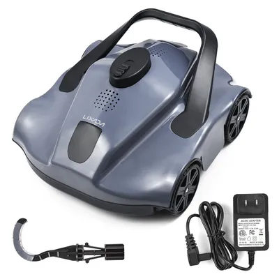 Automatic Robotic Pool Cleaner Cordless Robotic Pool Vacuum for In Ground Flat Pools Automatic Home Appliance Swimming Pool