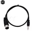 Cavo audio jack stereo da 3,5 mm Aux maschio da 3,5 mm a MIDI Din 5 pin MIDI maschio femmina Spina di alta qualità 0,5/1,5/3 m per microfono MIC