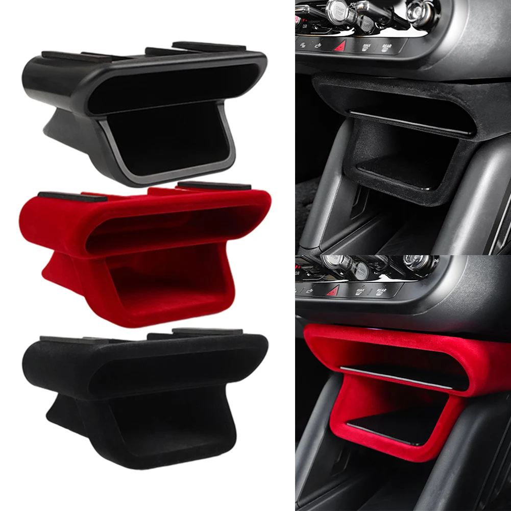 Für Mini Cooper E/SE J01 EV 2024 2025, Auto-Gangschaltung, geschichtete Aufbewahrungsbox, Gangschaltung, Aufbewahrungstasche, Organizer-Tablett Image