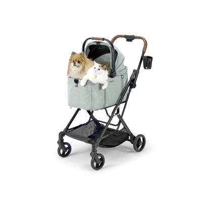 Ibiyaya Tinker Small Detachable with Compact Buggy for Cats & Small Dogs Pet Stroller - Sage Green