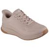 Slip-On Sneaker SKECHERS "BOBS SQUAD 4", Damen, Gr. 38, beige (natur), Mesh, Synthetik, sportlich, Schuhe, Slipper, Freizeitschuh, Halbschuh mit Memory Foam