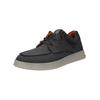 Schnürschuh BUGATTI "bugatti Halbschuhe Textil", Herren, Gr. 42, grau (dunkelgrau), Textil, casual, Schuhe