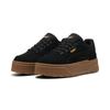 Sneaker PUMA "KARMEN II IDOL SD", Gr. 40,5, schwarz (puma schwarz, puma schwarz, puma gold), sportlich, Schuhe