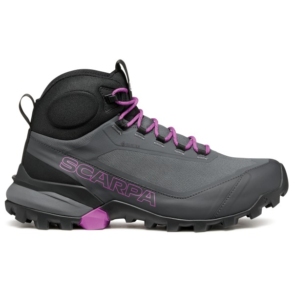 Scarpa - Women's Ribelle Cross 2 Mid GTX - Wanderschuhe 40,5 | EU 40,5 grau/schwarz