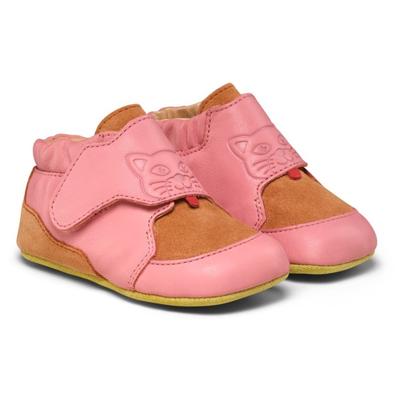 Affenzahn - Kid's Krabbelschuh Leder Crawly - Barfußschuhe 20/21 | EU 20-21 rosa Image