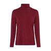 Sweatshirt BRAX "Style CARINA L", Damen, Gr. 38, rot (dunkelrot), 47% Baumwolle, 47% Modal, 6% Elasthan, Langarm, Sweatshirts