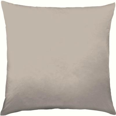 Kissenbezug KAEPPEL "Uni Mako-Satin, 100% Baumwolle", braun (cappuccino), B:40cm L:40cm, Baumwolle, Obermaterial: 100% Baumwolle, Kissenbezüge, Kissenhülle in vielen schönen Farbtönen mit Reißverschluss Image