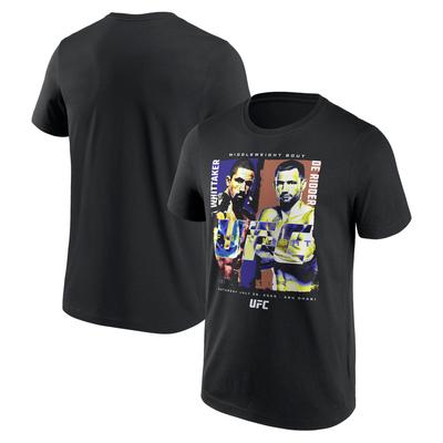 UFC Fight Night 193 Abu Dhabi Match Up T-Shirt – Schwarz – Herren Image