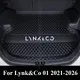 Tappetino per bagagliaio per auto per Lynk&Co 01 2021-2026 Tappetino per bagagliaio per auto Fodera per bagagliaio posteriore Cargo Tappeto per pavimento in pelle Vassoio Protezione Accessori