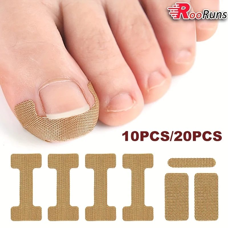 10/20 stücke Reparatur Aufkleber Nagel Behandlung Patch Anti Infektion Paronychie Onychomykose Eingewachsene Zehennägel Nut Pilz Korrektur Image