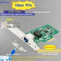 Per scheda di rete Gigabit Ethernet Intel I210AT PCI-E a porta singola RJ45, senza driver per acquisizione visiva, PC industriale/desktop 1G