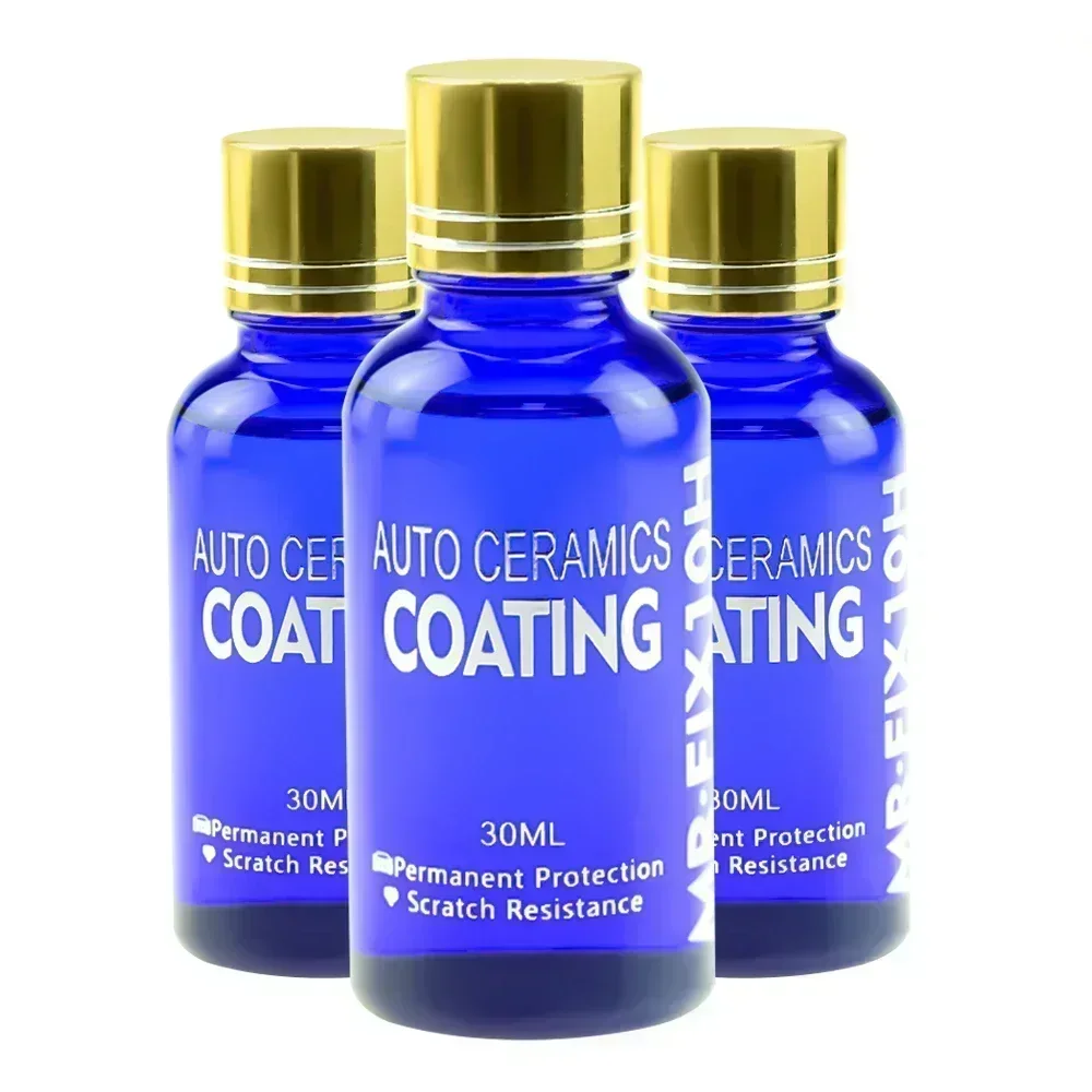 10h Keramik für Auto politur flüssige Keramik beschichtung hydrophobe Glas beschichtung Farbe Schutz folie Pflege Anti-Kratzer Auto Detail lierung Image