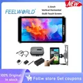 FEELWORLD PS6 5.5 pollici OLED verticale orizzontale telecamera campo video monitor touch screen 4K HDMI con borsa e batteria per i regali