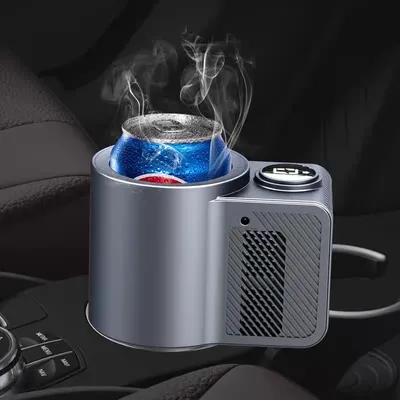 Summer Sale Heating Cup 2-in-1 Electric Cooling Milk Drinks Beverage Coffee Mug Warmer Cooler Car Refrigerator for Thermos Cup
