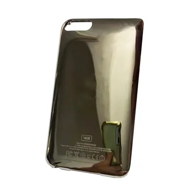 Silver Metal Back Housing Case Cover Shell Backplate For ipod touch gen 1st touch 2th Touch 3 Gen 8GB 16GB 32GB 64GB with logo