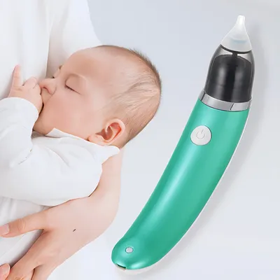 New Electric Baby Nasal Aspirator Electric Nose Cleaner Sniffling Equipment Safe Hygienic Nose Snot Cleaner For Newborn