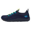 Sneaker KANGAROOS "K-BFK BOLE", Gr. 30, blau (navy, lime), Textil, sportlich, Schuhe, Barfussschuh