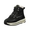 Schnürstiefelette MUSTANG SHOES "Mustang Shoes Stiefelette Lederimitat/Textil", Damen, Gr. 38, schwarz, Lederimitat, Textil, casual, Schuhe