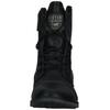 Schnürstiefelette MUSTANG SHOES "Mustang Shoes Stiefelette Lederimitat", Damen, Gr. 38, schwarz, Lederimitat, casual, Schuhe