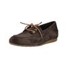 Bootsschuh PAUL GREEN "Paul Green Halbschuhe Veloursleder", Damen, Gr. 38,5, braun (mocca), Veloursleder, casual, Schuhe