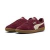 Sneaker PUMA "PALERMO", Gr. 43, ruby shimmer, alpine snow, Leder, unifarben, sportlich, Schuhe