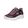 Sneaker SKECHERS "Skechers Sneaker Textil", Damen, Gr. 41, rot (burgunder), Textil, casual, Schuhe