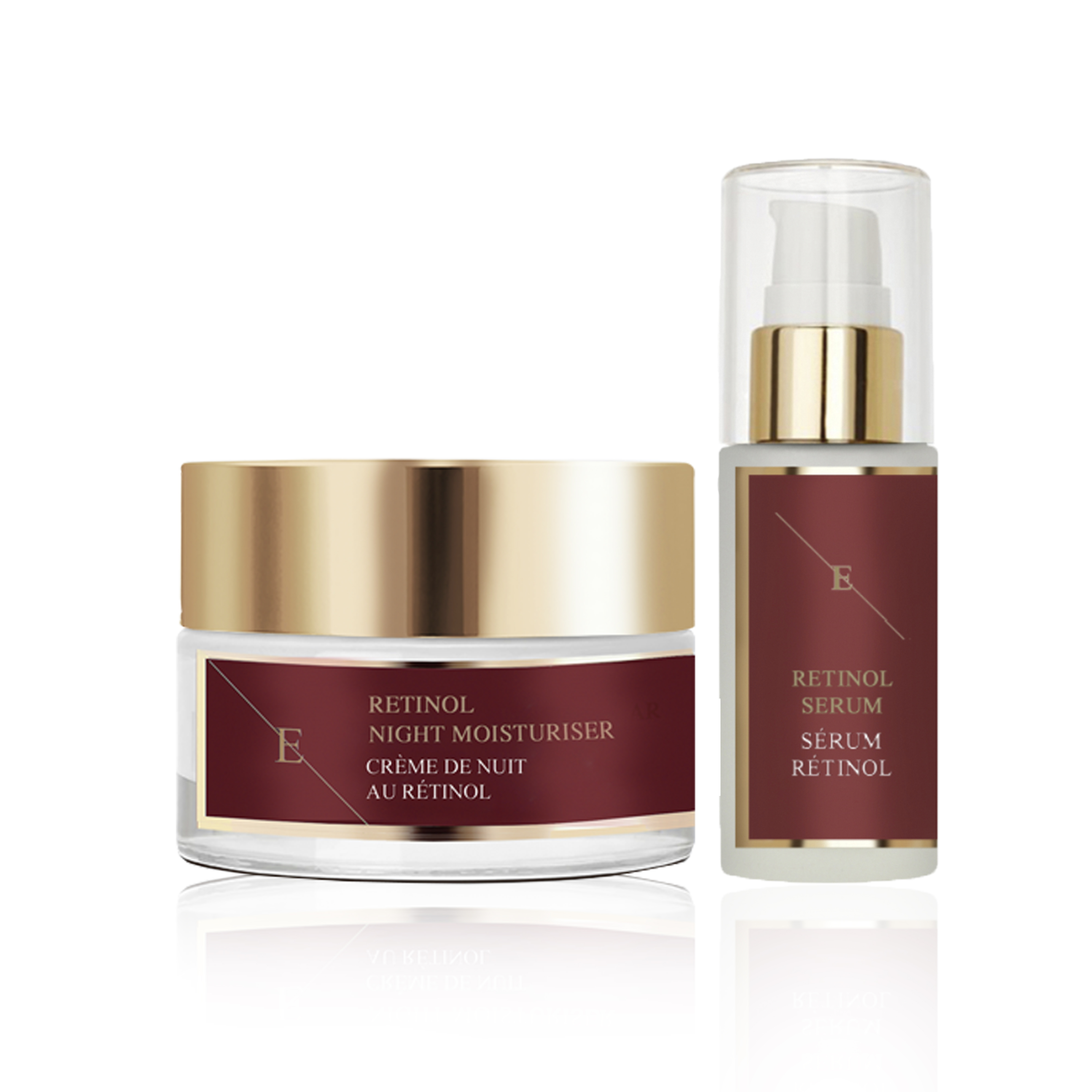 RETINOL-SERUM 30ML + RETINOL-NACHTCREME 50ML Image
