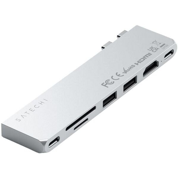 Satechi Multiport-Adapter »Slim« silber silber Image