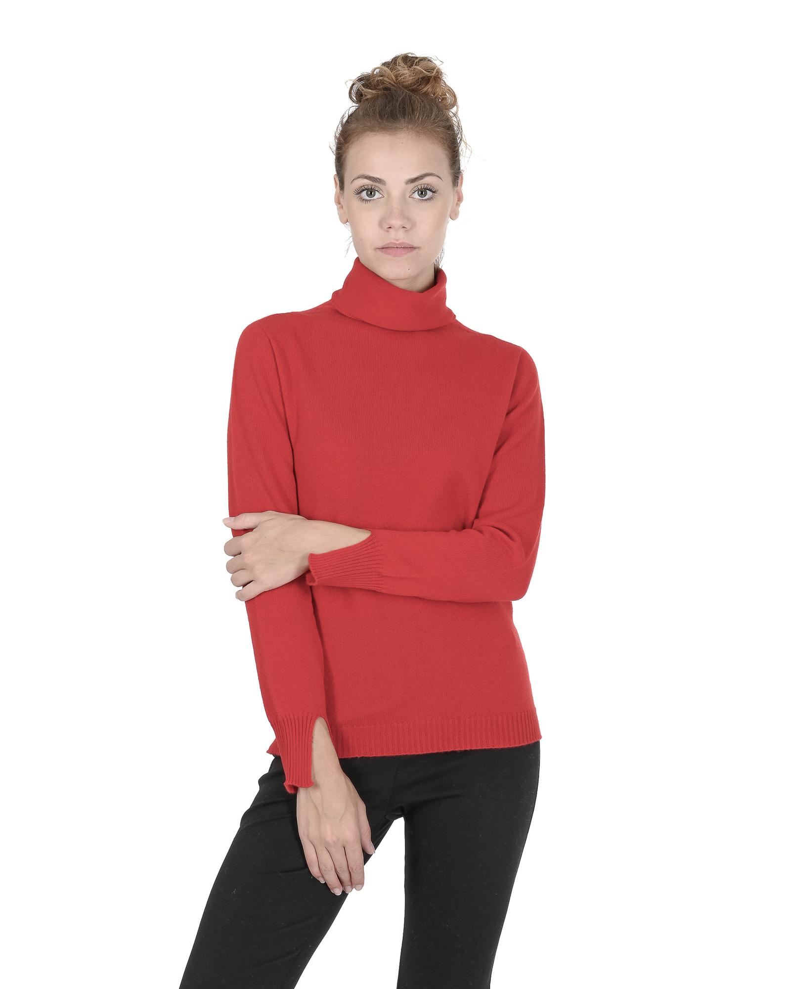 Premium italienischer Kaschmir-Rollkragenpullover Image