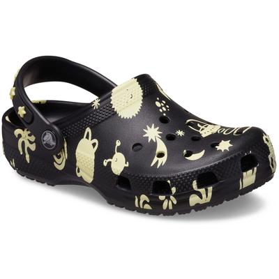 Crocs Classic Graphic Thermoplastische Schwarze Slipper Image