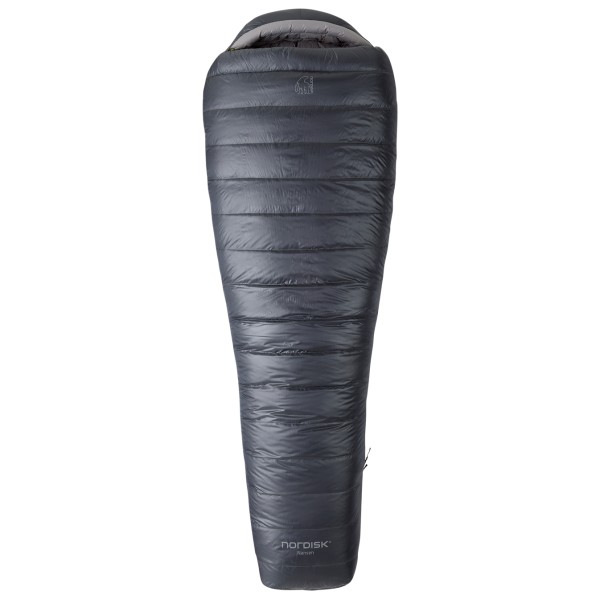 Nordisk - Nansen -15° Mummy Sleeping Bag - Daunenschlafsack Gr M - bis 175 cm Zip: Left Grau