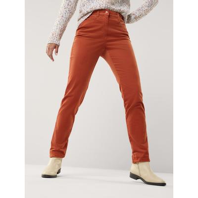 Walbusch Damen Five Pocket Cordhose Braun Image