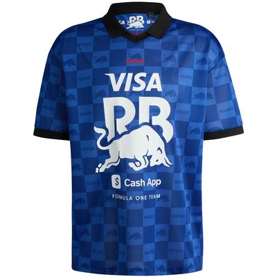 RB Cash APP Hugo-Fußballtrikot – Blau Image