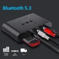 Ricevitore audio Bluetooth 5.3 NFC U Disco RCA 3.5mm AUX USB Adattatore wireless per musica stereo con microfono per kit per auto Amplificatore altoparlante