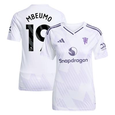 Manchester United adidas Auswärtstrikot 2025-26 - Damen mit Aufdruck Mbeumo 19 Image
