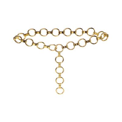 Michael Kors Collection Marisa Metal & Leather Belt