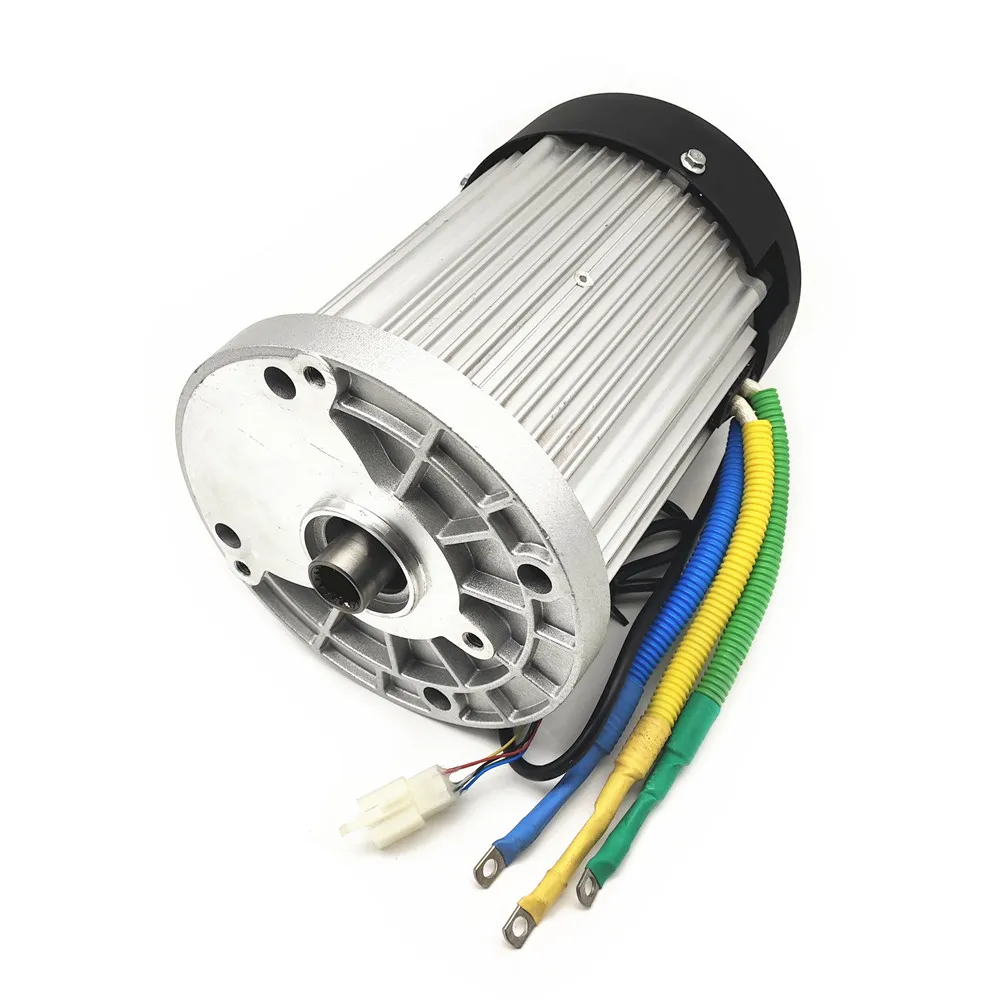 BM1412HQF 1000W 1200W DC 60V / 72V Bürstenloser Motor ohne Differentialgetriebe, BLDC Image