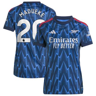 FC Arsenal 2025-26 adidas Auswärtstrikot - Damen mit Aufdruck Madueke 20 Image