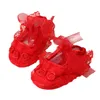 Baby Mädchen Schuhe Erste Wanderer Spitze Floral Neugeborenen Baby Schuhe Prinzessin Infant Kleinkind Baby Schuhe für Mädchen Partei