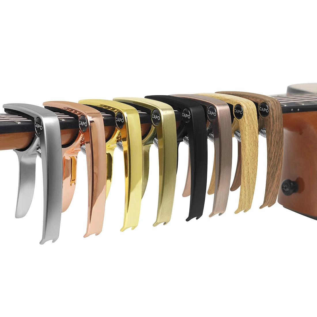 IRIN Metall Gitarre Capo Aluminiumlegierung Gitarre Tuner Clamp Key Capo für akustische klassische E-Gitarre Ukulele Mandoline Image