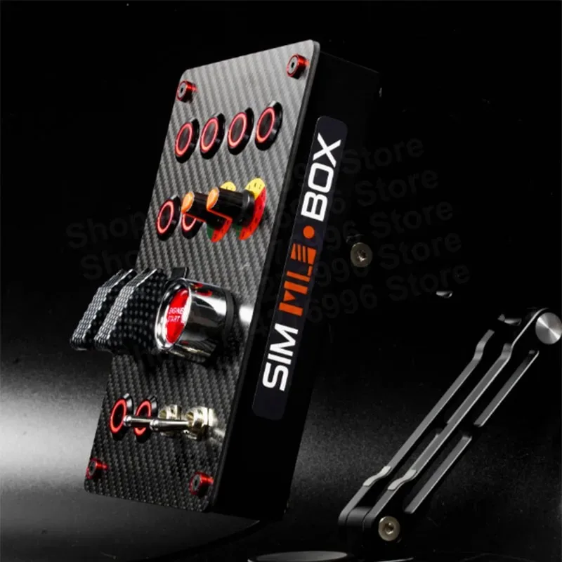 SIMNANMU Button Box SIM Racing Central Control Box PC USB für Fanatec Thrustmaster Simagic für Videospiele Image