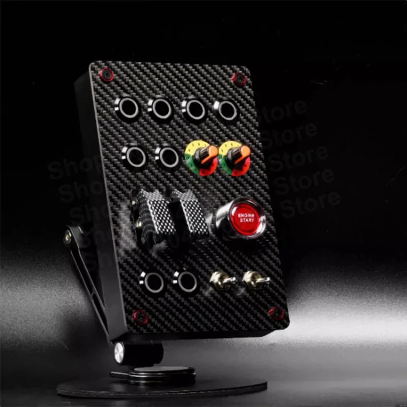 SIMNANMU Button Box SIM Racing Central Control Box PC USB für Fanatec Thrustmaster Simagic für Videospiele
