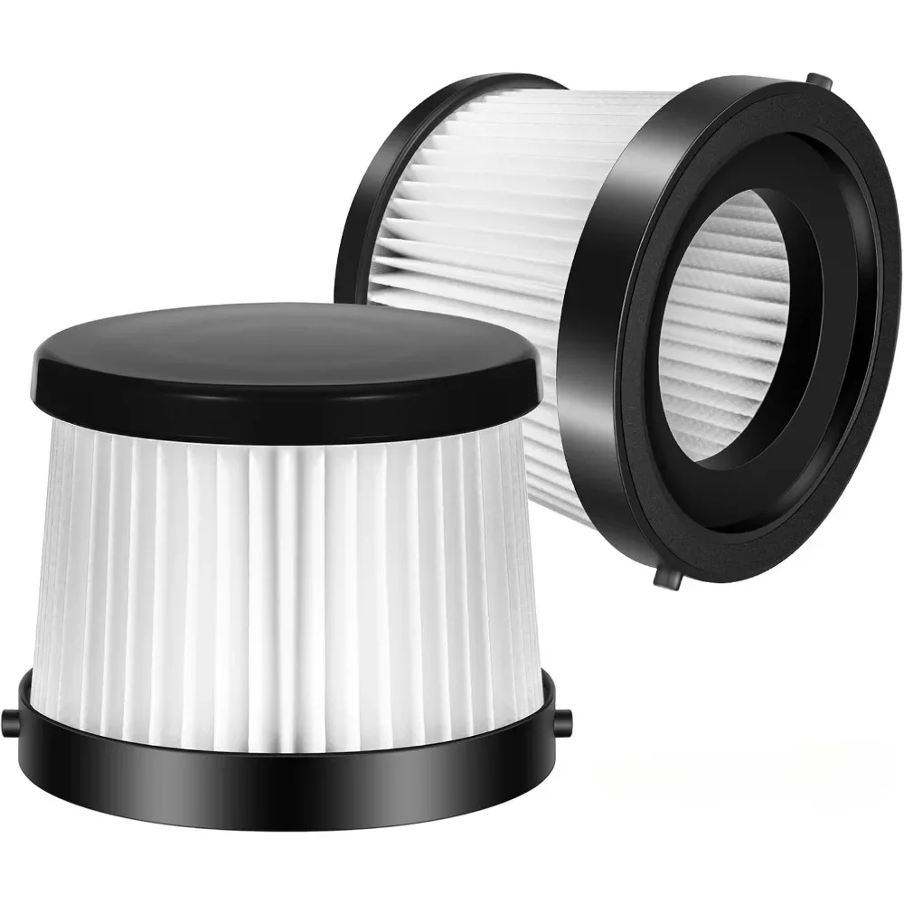 1/2/4/6 Stück HEPA-Ersatzfilter für DEWALT DCV501HB 20 V Akku-Handstaubsauger, mit schwarzer Dichtung, Teil DCV5011H Image